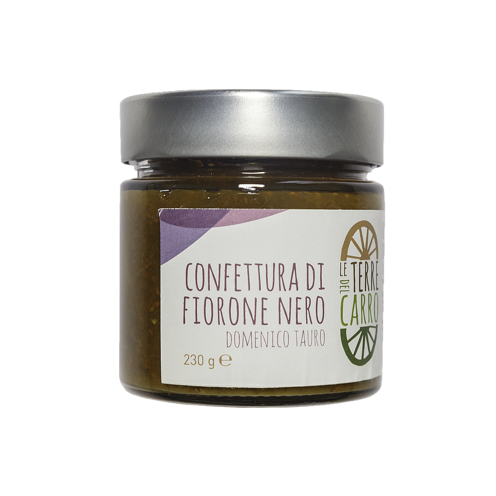 Confettura di fiorone nero domenico tauro da 230 g